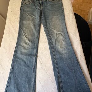 Premier Light Blue Flare Women's Jeans